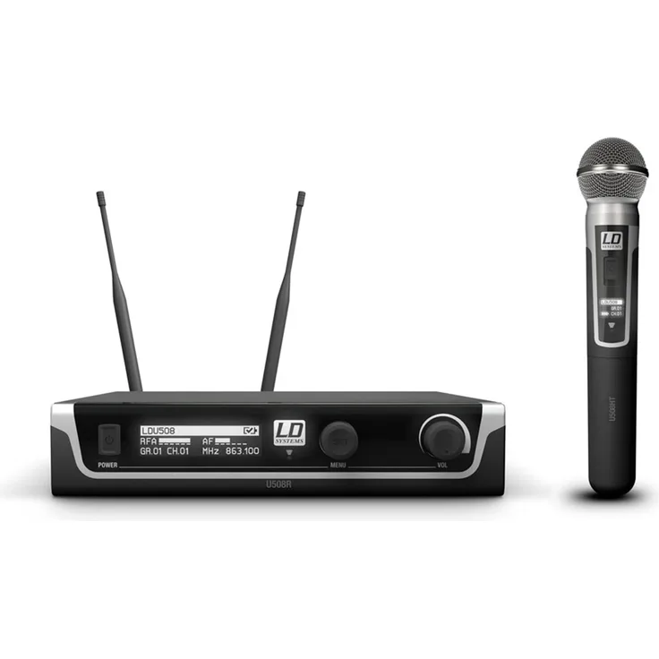 LD Systems U508 HHD Funkmikrofon System mit Handmikrofon dynamisch