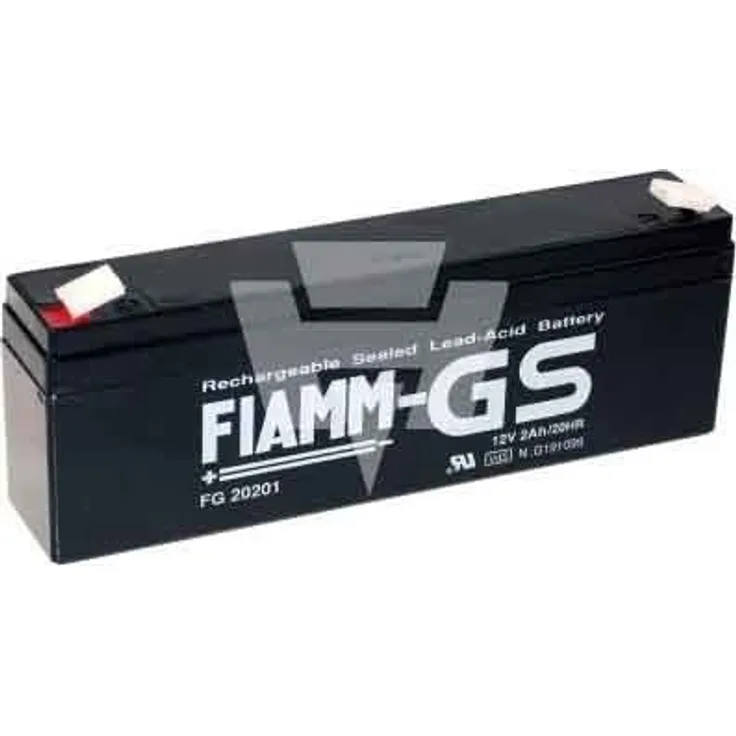 Panasonic Hückmann Fiamm Blei-Akku 112860 FG20201 Pb 12V/2Ah Akku 4042883128606