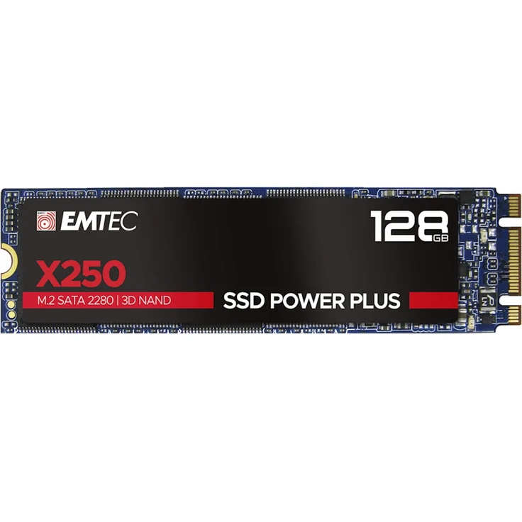 EMTEC SSD Power Plus X250 - Solid-State-Disk - 128 GB - intern - M.2 2280 - SATA 6Gb/s (ECSSD128GX250) – Bild 4