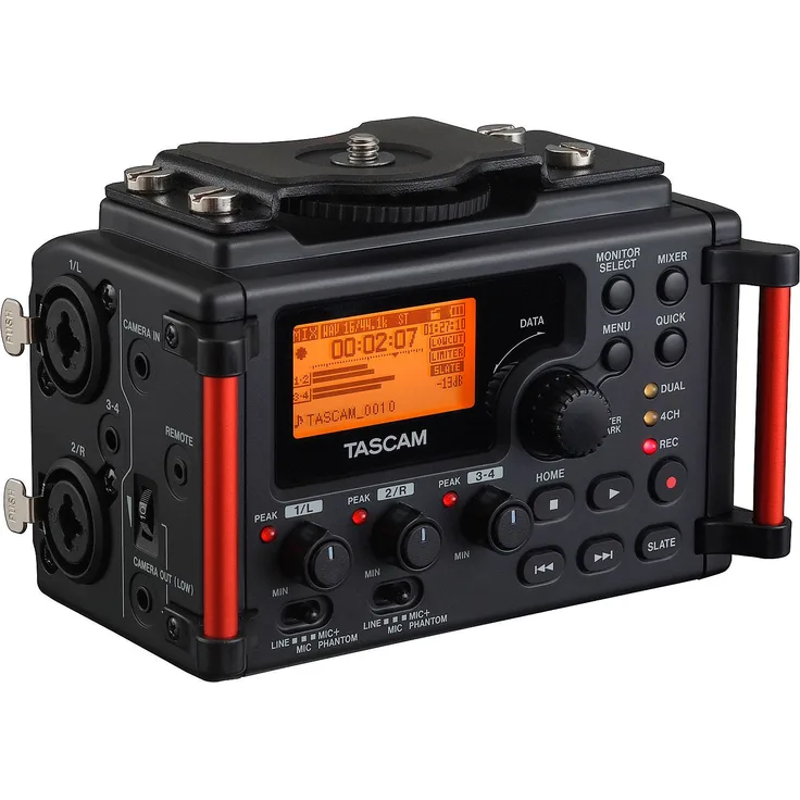 Tascam DR-60DMK2 – Audiorecorder für DSLR-Kameras