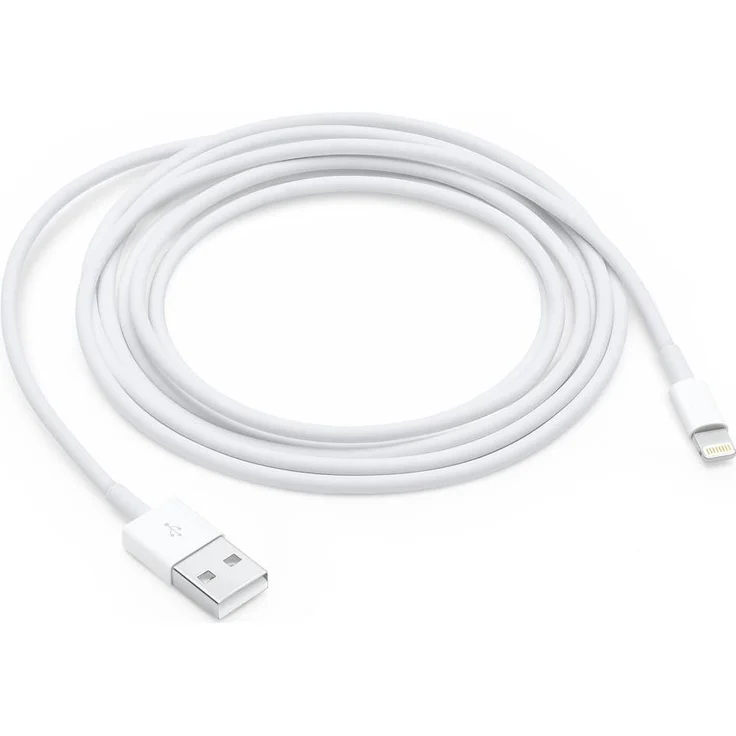 Apple MD819ZM/A - 2 m - Lightning USB A - Männlich - Männlich - Weiß (MD819ZM/A_BULK)