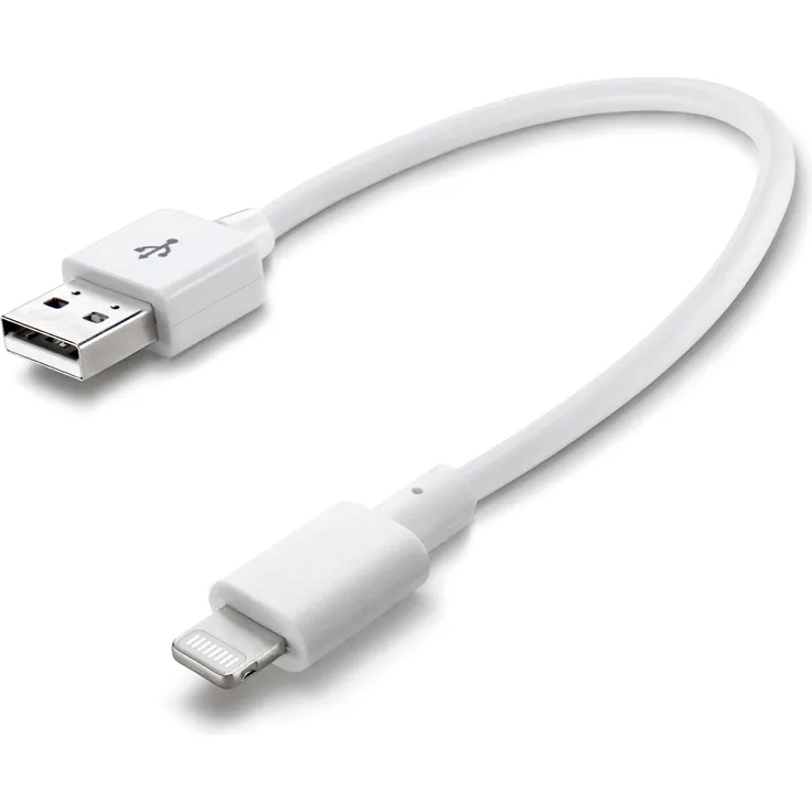 Cellular Line 0.15m USB - Lightning (Weiß)