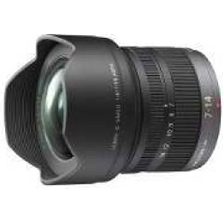 Panasonic H-F007014E LUMIX G Vario Superweitwinkel 7-14 mm F4.0 ASPH. Objektiv (14-28 mm KB) schwarz