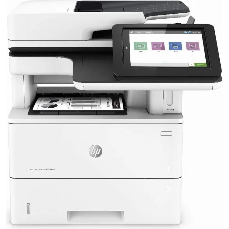 HP LaserJet Enterprise MFP M528f (4-in-1) Multifunktionsdrucker - (Laser) Mono, Druckgeschwindigkeit: 43 s/w, Auflösung: 1200 x 1200, USB, LAN, AirPrint, Cloud Print (1PV65A)