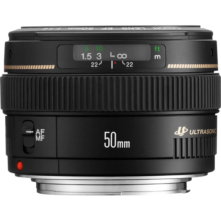 Canon Objektiv EF 50mm F1.4 USM für EOS (Festbrennweite, 58mm Filtergewinde, AF-Motor) schwarz – Bild 3