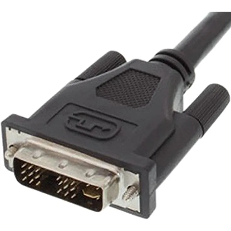DVI-I 18+5 Single Link, Anschlusskabel Stecker/Stecker, Analog / Digital, 1,8m (ICOC-DVI-9000)