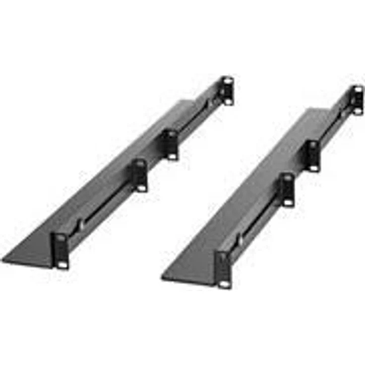 StarTech.com 1U Server Rack Rails with Adjustable Mounting Depth - 4 post - Rack-Schienen-Kit - Rack montierbar - Schwarz - 1U - 48.3 cm (19) – Bild 1