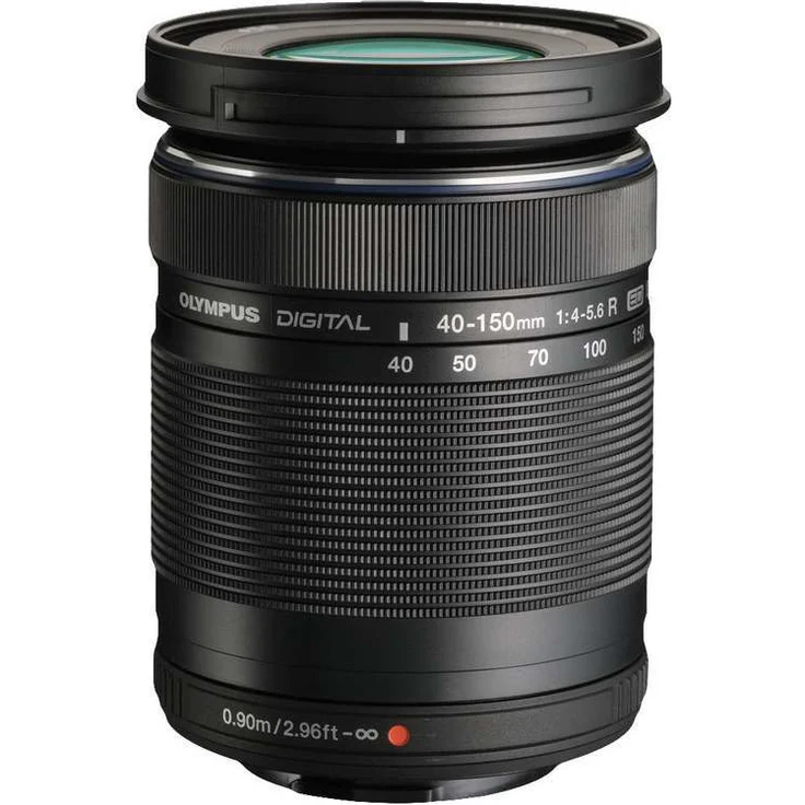 Olympus M.Zuiko Digital ED 40-150mm F4?5.6 Objektiv, Telezoom, geeignet für alle MFT-Kameras (Olympus OM-D & PEN Modelle, Panasonic G-Serie), schwarz – Bild 1