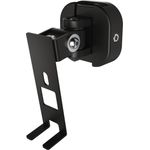 Hama Wandhalterung für Sonos PLAY:1 Lautsprecher (voll beweglicher Wandhalter, 360° drehbar, neigbar, schwenkbar, Lautsprecherhalter mit Easy-Fix-System) schwarz