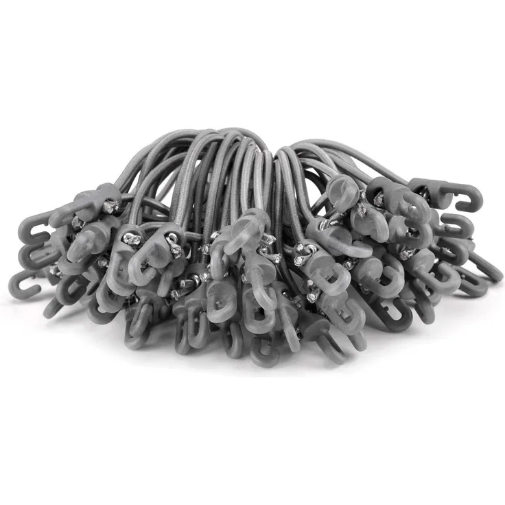 Riggatec Spannfix 4mm silbergrau 13cm 50 Stk.