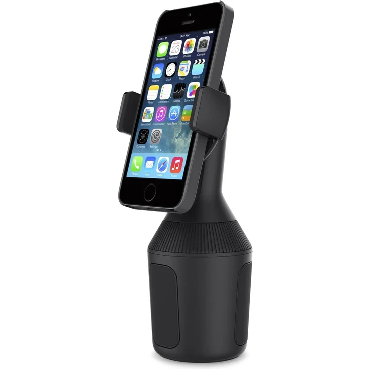 Belkin Halterung (geeignet für Kfz-Getränkehalter, Kfz-Becherhalter, für iPhone 11, 11 Pro, 11 Pro Max, XS Max, XS, XR, X, SE, Geräte von Samsung, LG, Cup Mount, Sony, Google und andere Geräte) – Bild 1