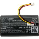 Ersatzakku - CS-LCE200SL - LOGITECH 861-000066 / 533-000145 - 3,7 Volt 5200mAh Li-Ion