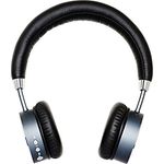 SACKit – WOOFit Bluetooth-Kopfhörer mit Noise-Cancelling Funktion – kompaktes Headset ideal für unterwegs – kabellose Funkkopfhörer mit Geräuschreduzierung – silberfarben und schwarz