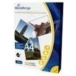 MediaRange DIN A4 Fotopapier für Tintenstrahldrucker, hochglänzend, 135g, 100 Blatt