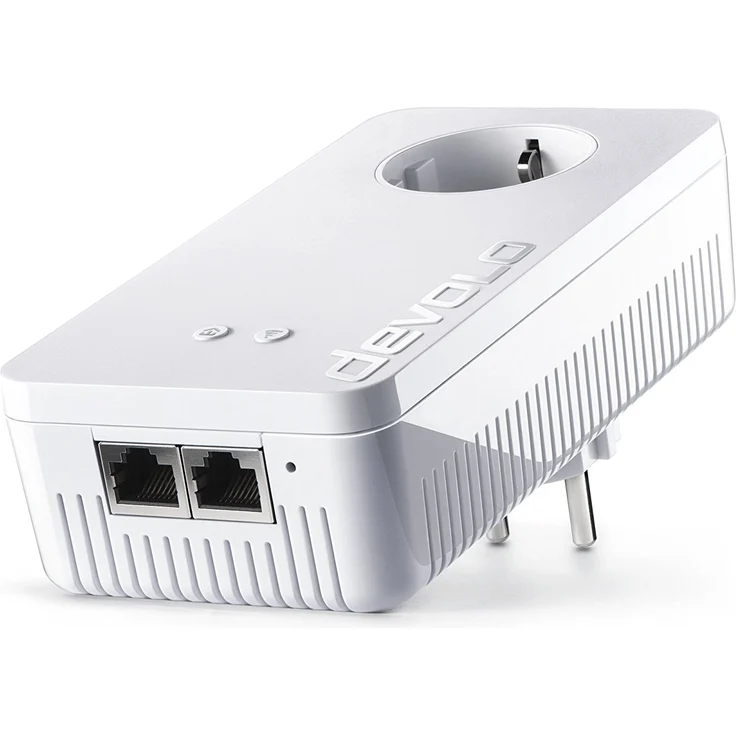 Devolo DLAN 1200+ (9383) WiFi ac Powerline WLAN Einzel Adapter 1.2 GBit/s – Bild 1