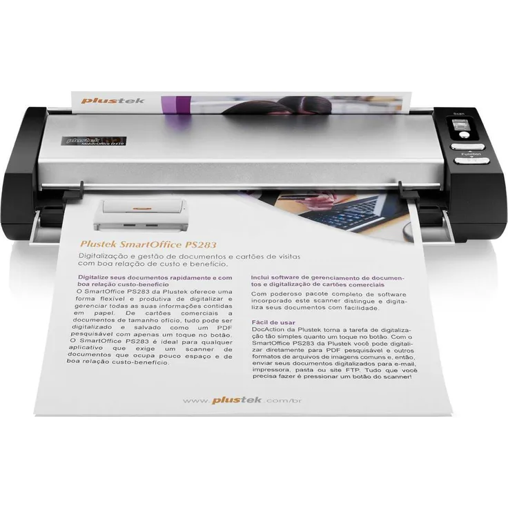 Plustek Mobileoffice Dokumentenscanner (600x600 DPI, USB 2.0)