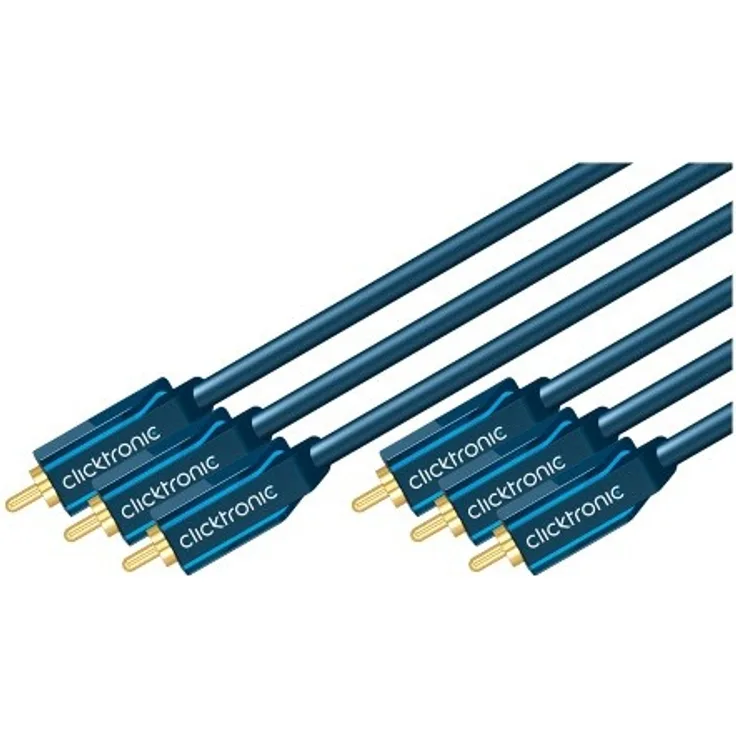 Clicktronic Casual YUV Komponentenkabel, 20,00m