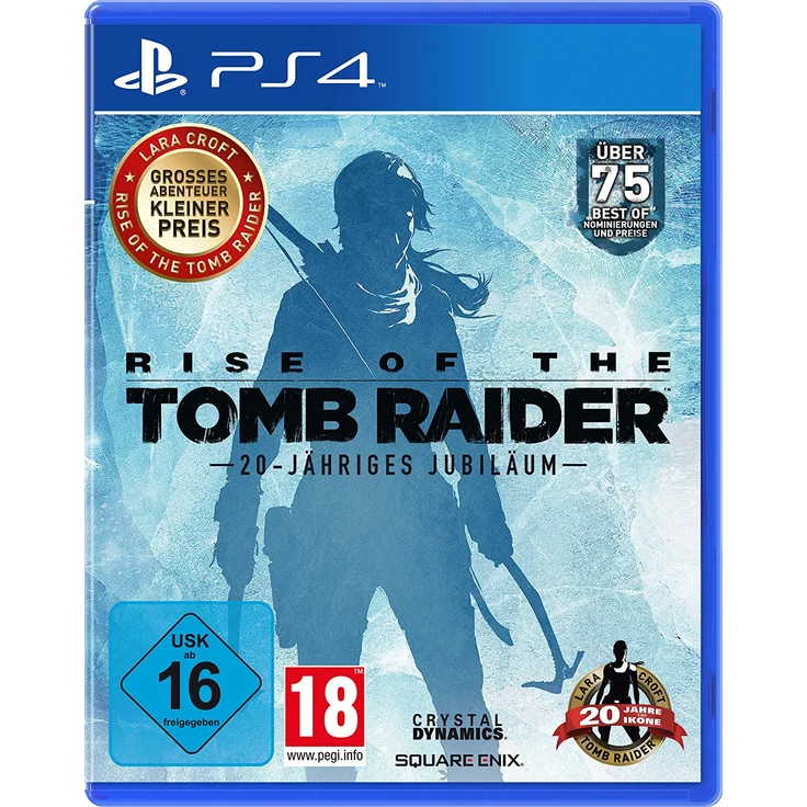 Rise of the Tomb Raider - 20-Jähriges Jubiläum + Artcard (PS4) – Bild 1