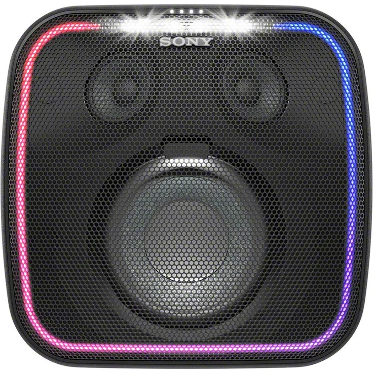 Sony SRS-XB501G Bluetooth-Lautsprecher mit Lichteffekten, Subwoofer, Mikrofon, wasserdicht, schwarz – Bild 2