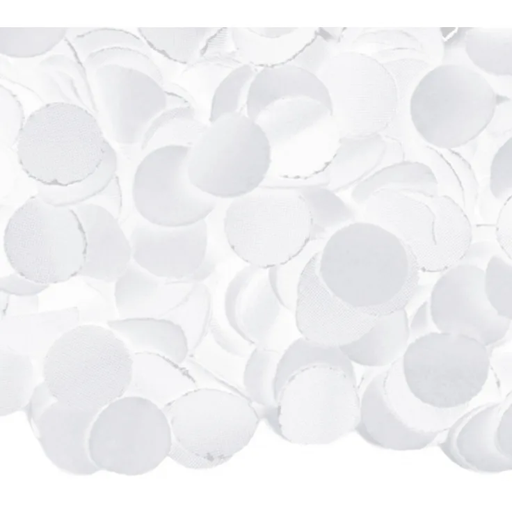 konfetti 100 Gramm Papier weiß