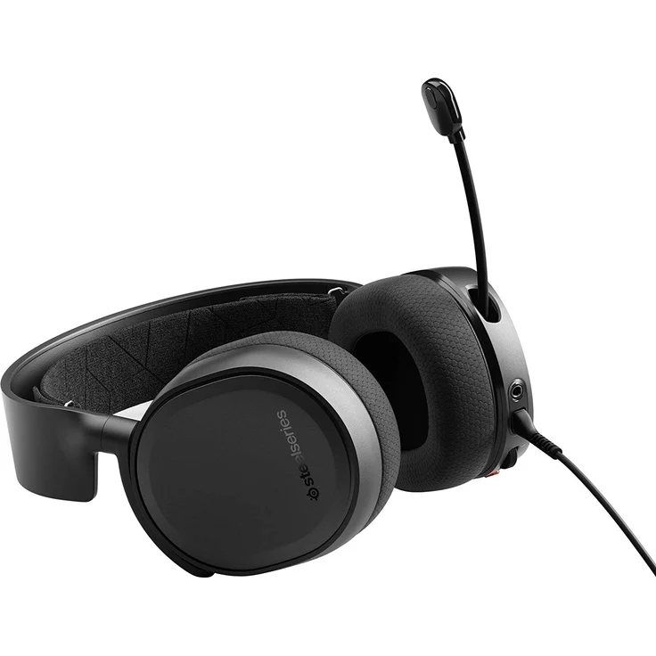 SteelSeries Arctis 3 (All-Platform Gaming Headset, für PC, PlayStation 4, Xbox One, Nintendo Switch, VR, Android und iOS) schwarz – Bild 5