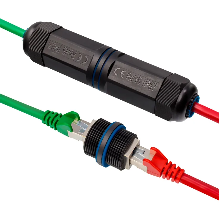 RJ45 Verbinder Cat.6 IP67 Outdoor (Art.N.: 08-01042)