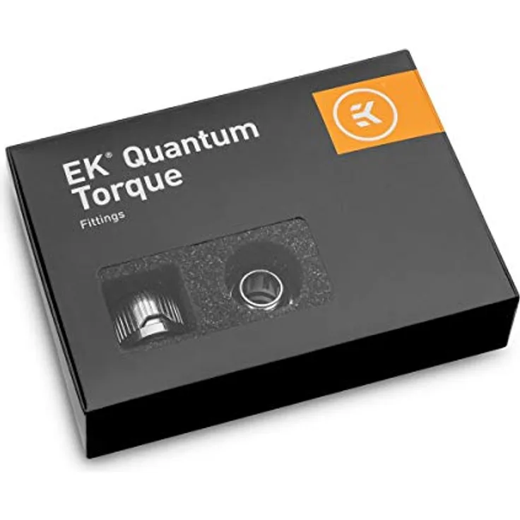EK Water Blocks EK-Quantum Torque HTC 12 - 6er-Pack, silber (3831109824382)