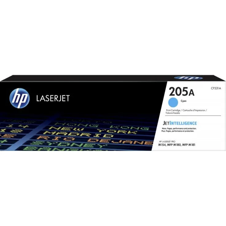 HP Toner CF 531 A cyan No. 205 A