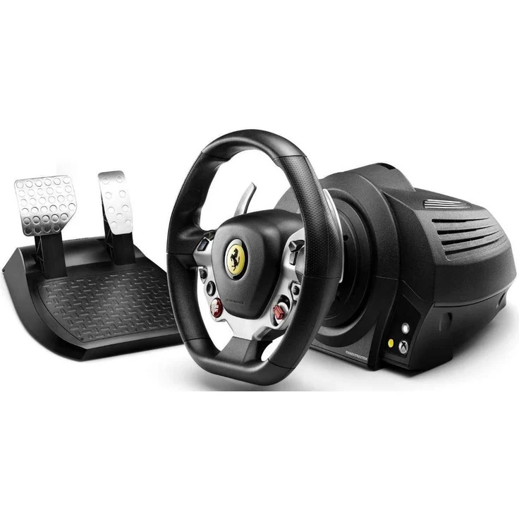 Thrustmaster TX Racing Wheel Ferrari 458 Italia Edition Force Feedback Schwarz (4460104) (PC, Xbox One, Xbox Series) – Bild 2