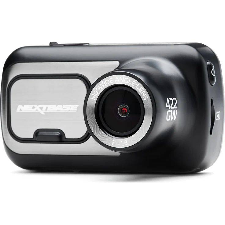 Nextbase 422GW Dash Cam (Full HD+ (1440p/30 fps) und F1,3, 2,5 Zoll HD-IPS Touch-Display, 140 Grad Weitwinkel-Sichtfeld, 10x GPS-Modul, QuickLink Wi-Fi, Bluetooth 4.2, Click+Go Pro Car-Mount, hoch präziser G-Sensor) – Bild 1