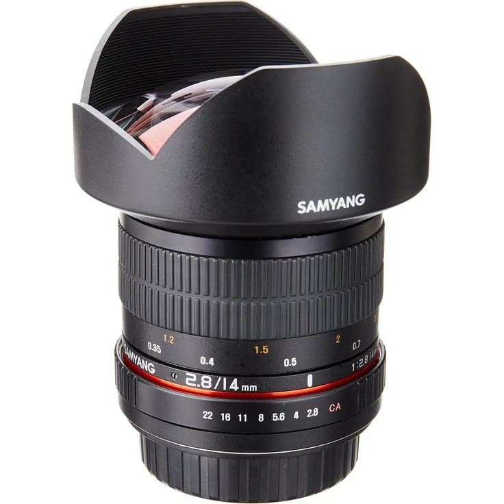 Samyang Ultra-Weitwinkel-Objektiv, 14 mm, F2.8, Canon, schwarz