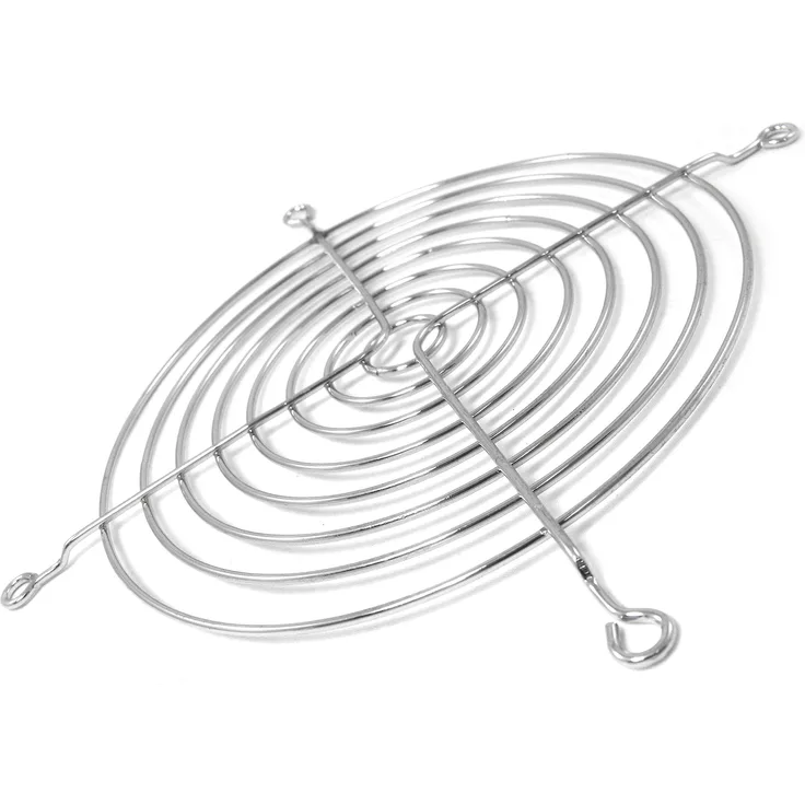 AAB Cooling Grill 140 Silber - Lüfterabdeckung für 140x140mm Lüftern