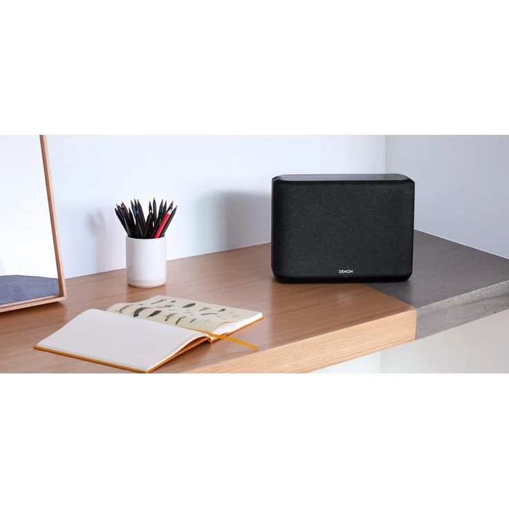 Denon Home 250 Multiroom-Lautsprecher mit Alexa, Google Assistant, FM, KW, DAB+, Webradio, geeignet für Indoor, weiß – Bild 14