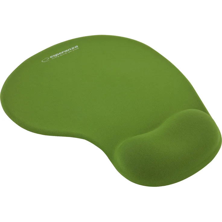 Esperanza EA137G Green Maus Pad – Maus Pads (Green, Monotonie, Gel, Universal)