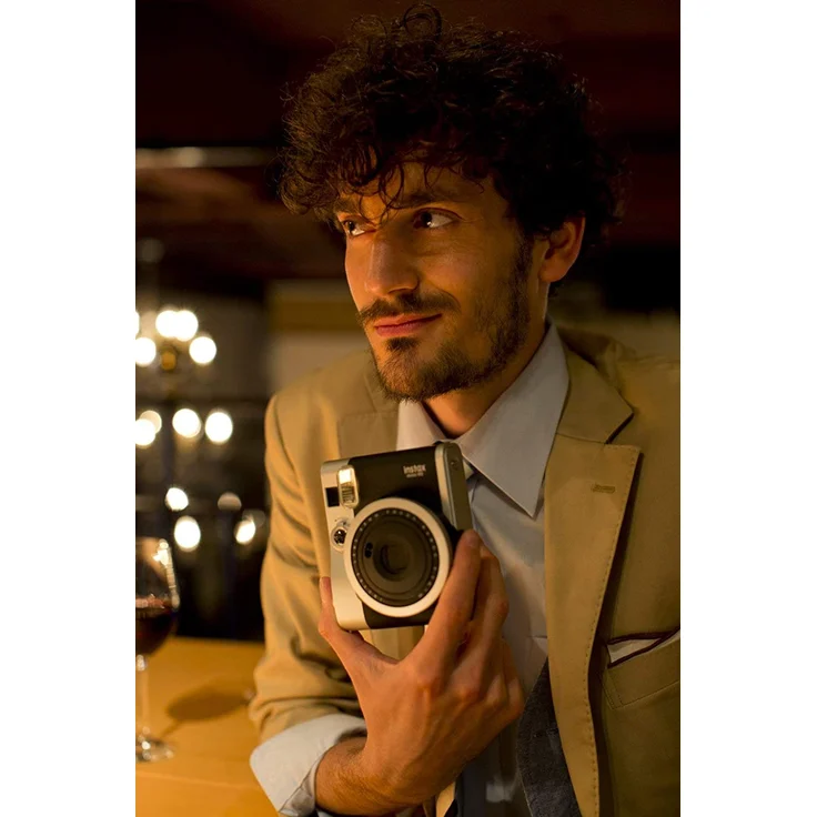 Fujifilm Instax Mini 90 Neo Classic Kamera, Sofortbildkamera, Schwarz – Bild 7