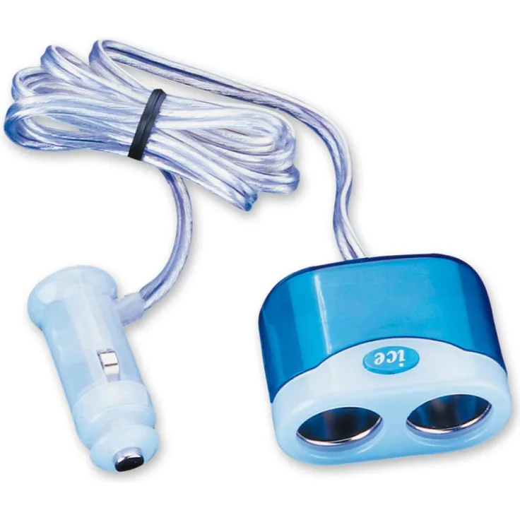 2-Fach Zigarettenanzünder-Verteilerstecker