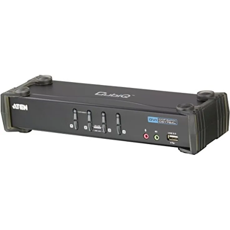 ATEN CS1764A KVM-Switch, USB, DVI, Sound