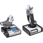 Logitech X52 Hotas Schwarz, Silber (945-000006) (PC)