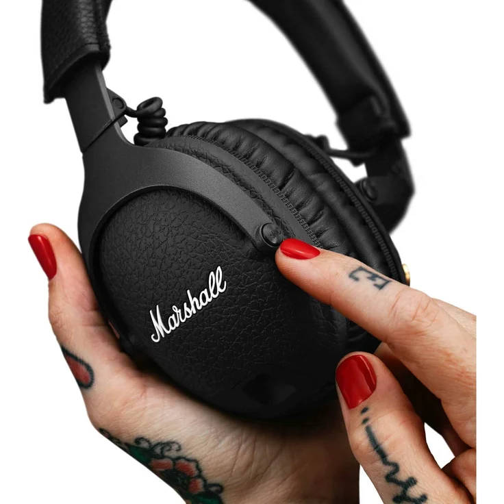 Marshall Monitor II A.N.C. Over-Ear-Kopfhörer, mit Bluetooth, Mikrofon, Noise Cancelling, schwarz – Bild 9