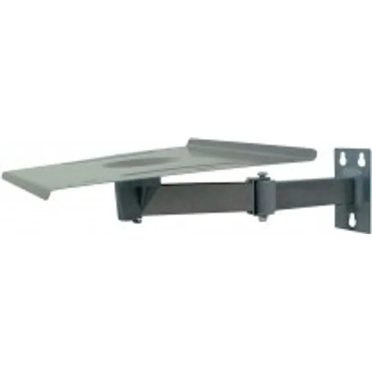 My Wall H20L, 20 Jahre , TV Wandhalterung bis 53cm (21 Zoll), max.35kg, neigbar, schwenkbar, silber