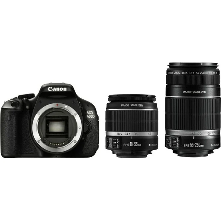 Canon EOS 600D Kit EF-S 18-55mm IS II + 55-250mm IS II – Bild 2