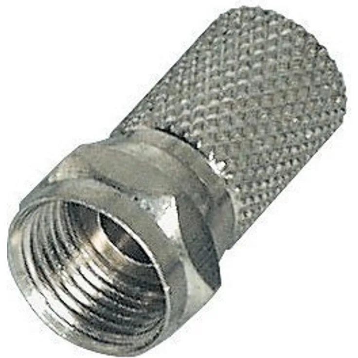 10 x F-Stecker 8,2mm für 110-130dB Kabel mit 4fach Schirmung