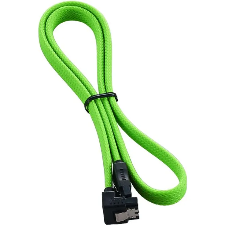 CableMod ModMesh Right Angle SATA 3 Cable 60cm - hellgrün