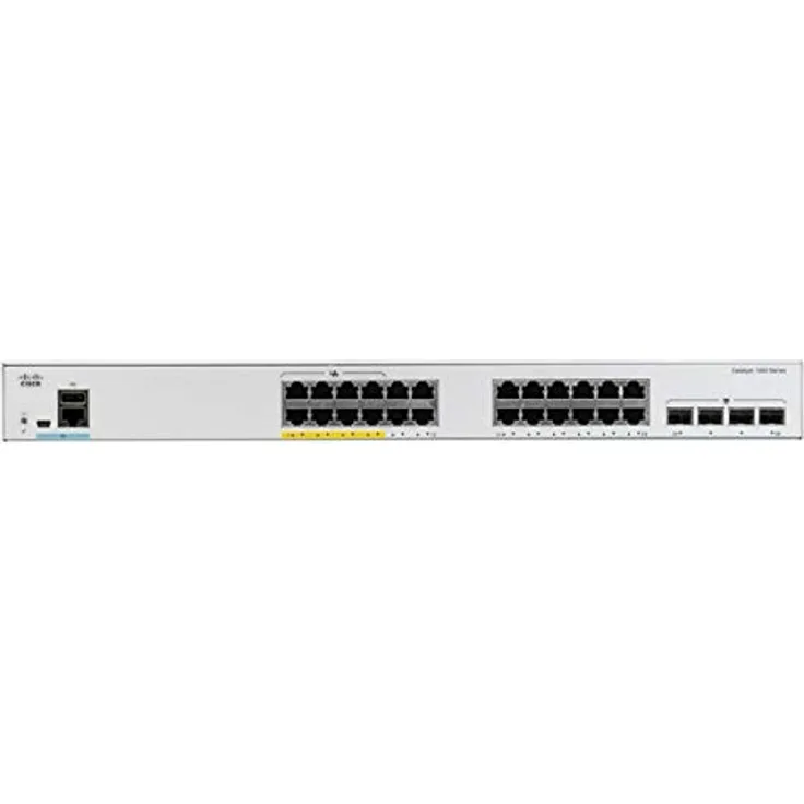 Cisco Catalyst 1000-24T-4X-L Switch (gemanaged 24x10-100-1000+4x SFP+ 10GB) Rackmount