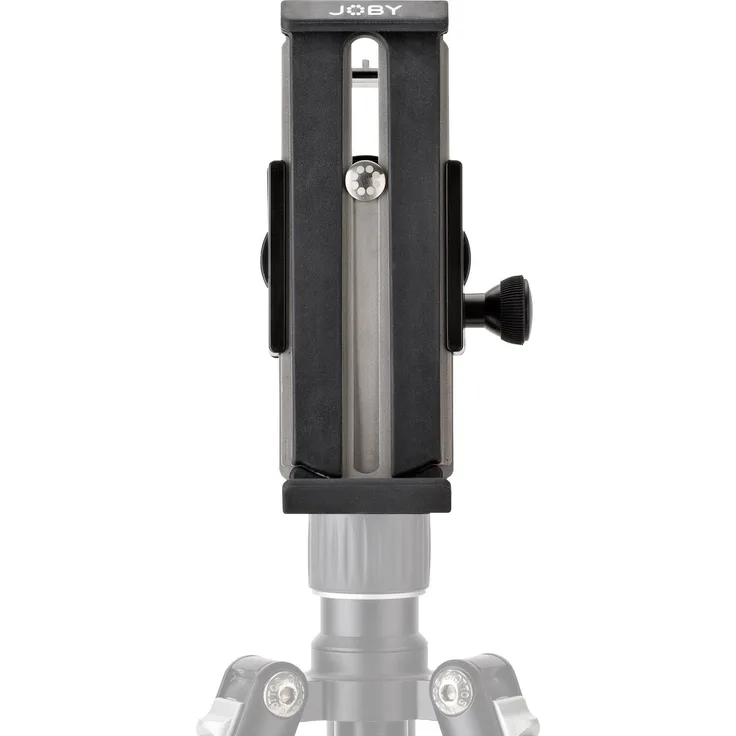 Joby GripTight Mount PRO Tablet Schwarz - Halterungen (Tablet-UMPC, Schwarz, ABS Synthetik, Edelstahl, Thermoplastisches Elastomer (TPE), Klemmhalterung, 75 mm, 55 mm)