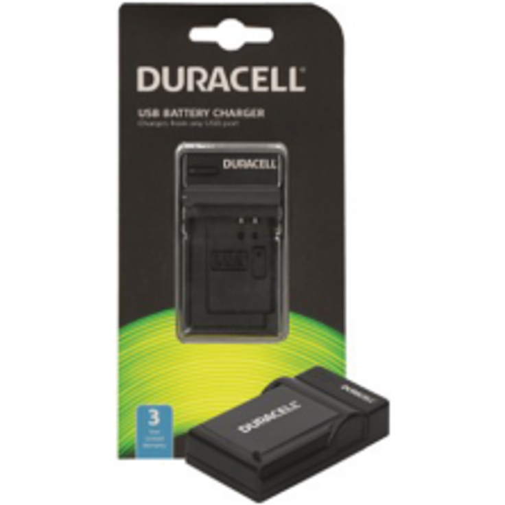 Duracell DRN5929 Ladegerät mit USB Kabel