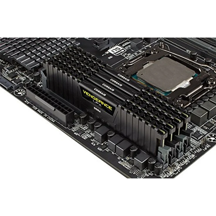 Corsair Vengeance LPX 32GB (4x8GB) DDR4 3200MHz C16 XMP 2.0 High Performance Desktop Arbeitsspeicher Kit, Schwarz - Preisvergleich – Bild 1