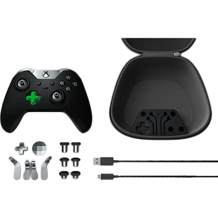 Microsoft Xbox Elite Wireless Controller Schwarz (HM3-00009) (PC, Xbox One, Xbox Series) – Bild 3
