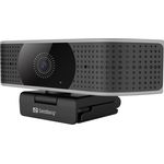 Sandberg USB Webcam Pro Elite 4K UHD - Web-Kamera - Farbe - 8,3 MP - 3840 x 2160 - 1080p, 4K - Audio - USB2.0 (134-28)