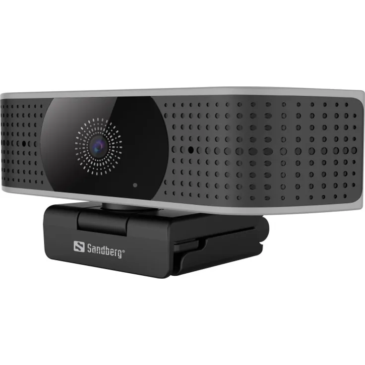 Sandberg USB Webcam Pro Elite 4K UHD - Web-Kamera - Farbe - 8,3 MP - 3840 x 2160 - 1080p, 4K - Audio - USB2.0 (134-28)